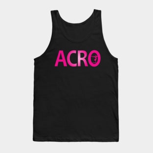 Handstand Acro Pink Tank Top